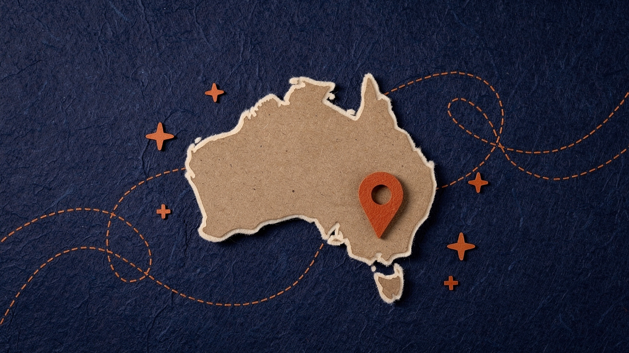 Editorial header image for a guide to AI for Australian business in 2026.