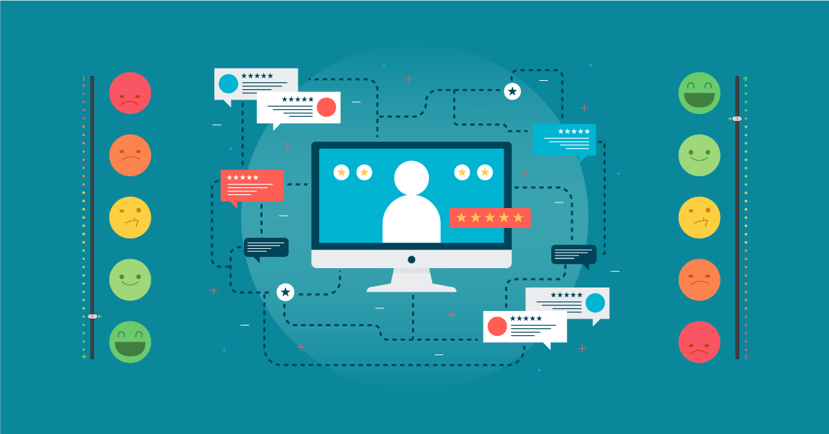 Illustration of online reputation management for Filipino brands